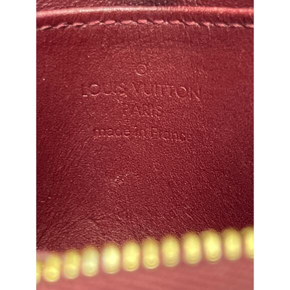 Louis Vuitton Vernis Pomme d’Amour Zippy Coin Purse Wallet Made in France - Picture 2 of 12